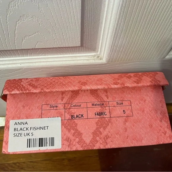 Ego Official Multi Colour Diamanté Fishnet Over The Knee Thigh High Black Boots - Picture 9 of 10